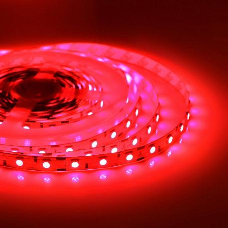 Изображение Светодиодная лента Apeyron 14,4W/m 60LED/m 5050SMD красный 5M 48BL