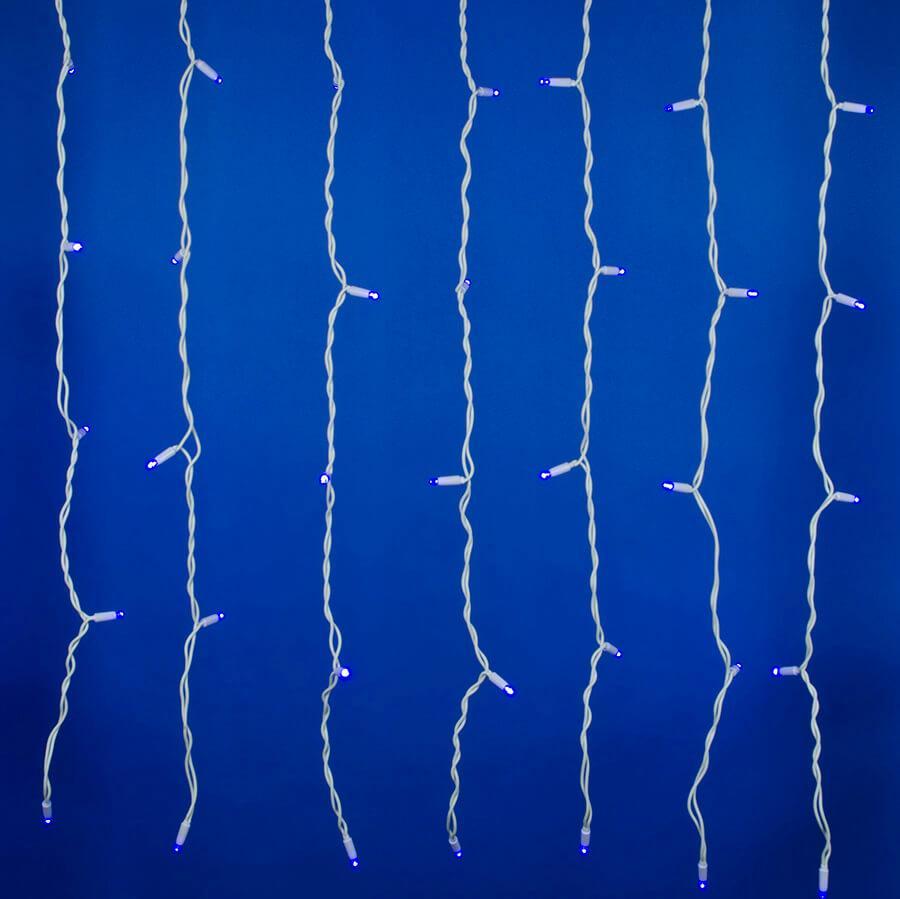 Изображение Уличная светодиодная гирлянда Uniel занавес 220V синий ULD-C2030-240/TWK BLUE IP67 UL-00001358