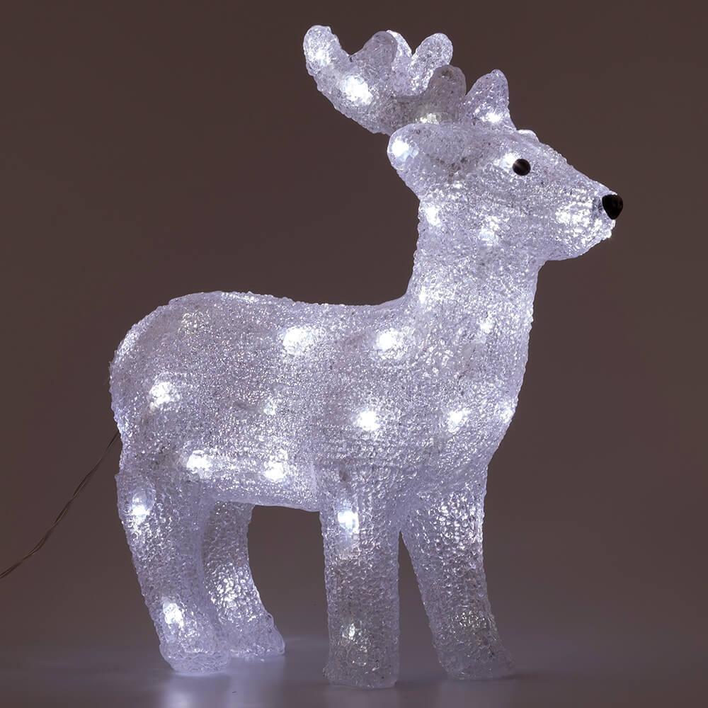 Изображение Светодиодная новогодняя фигура ЭРА ENIOF - 15 Олень 50 LED Б0051953