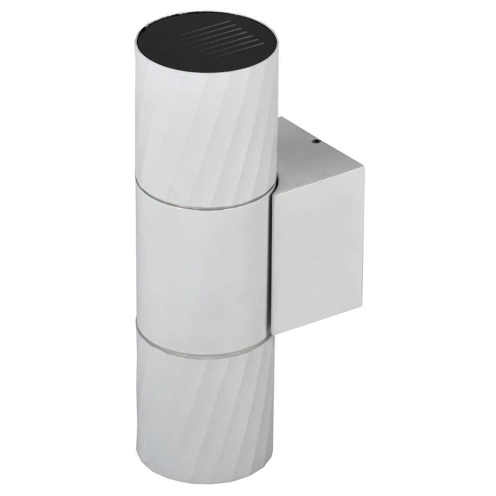 Изображение LIGHTING Светильник уличный 5221 настенный под лампу 2хGU10 IP65 белый IEK LT-UBU0-5221-GU10-2-K01