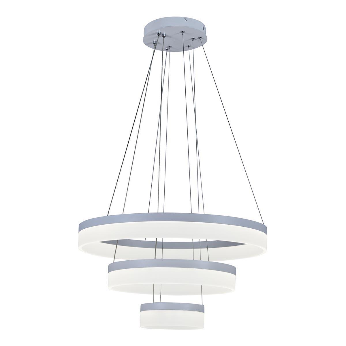 Изображение Подвесной светодиодный светильник iLedex Around D0301-3 (200X400X600) WH