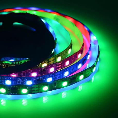 Изображение Светодиодная лента Apeyron 14,4W/m 60Led/m 5050SMD разноцветная 2M 81ЦЛ