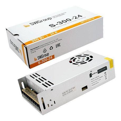 Изображение Блок питания SWG 24V 300W IP20 12,5A S-300-24 000119