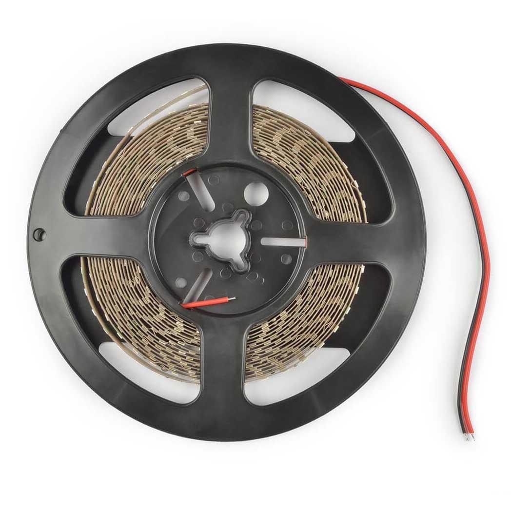 Изображение Светодиодная лента Uniel 17W/m 180LED/m 2835SMD дневной белый 5M ULS-2835-180LED/m-10mm-IP20-DC24V-17W/m-5M-6500K UL-00007644