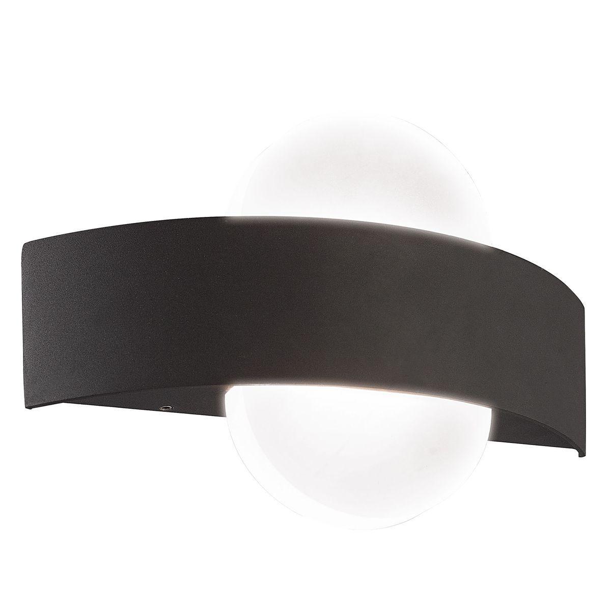 Изображение Уличный настенный светодиодный светильник Uniel ULU-S33A-8W/4000K IP65 Black UL-00009349