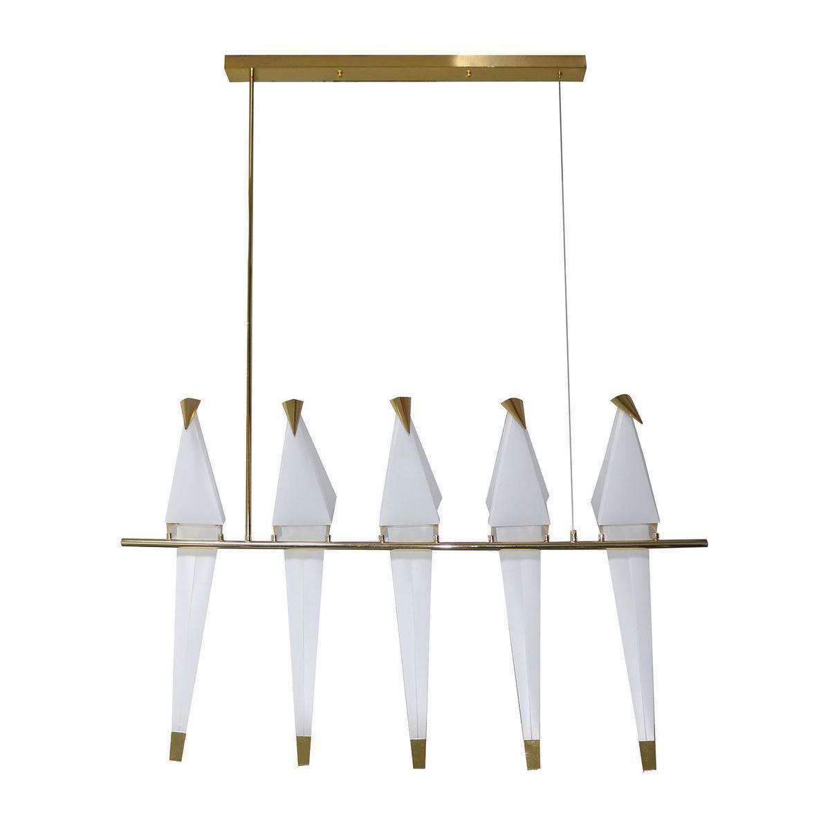 Изображение Подвесной светодиодный светильник Moderli Birds V3073-5PL