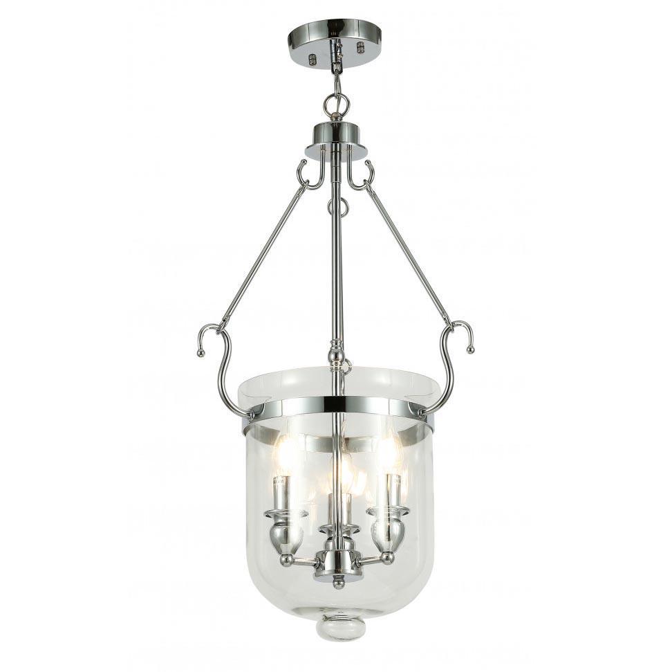 Изображение Подвесной светильник Lumina Deco Leo LDP 6116-3 CHR