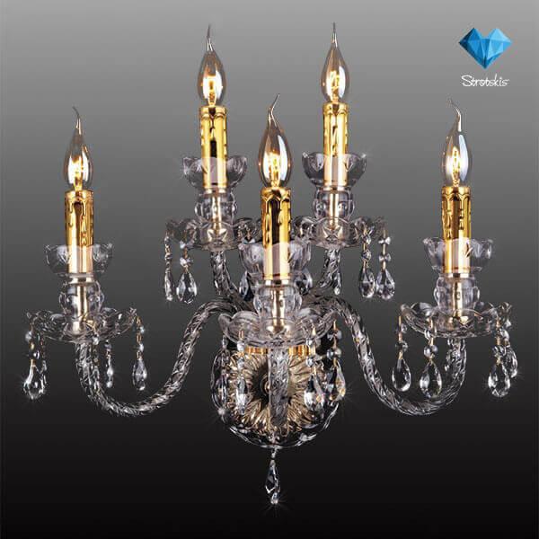 Изображение Бра Bogates 520/3+2 Strotskis