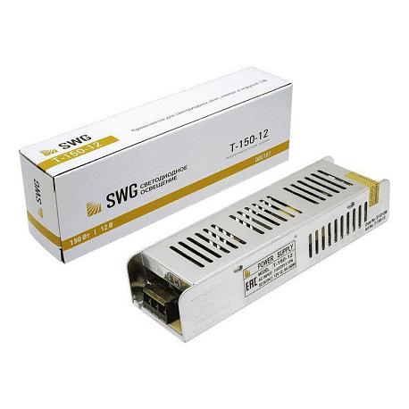 Изображение Блок питания SWG 12V 150W IP20 12,5A T-150-12 000167