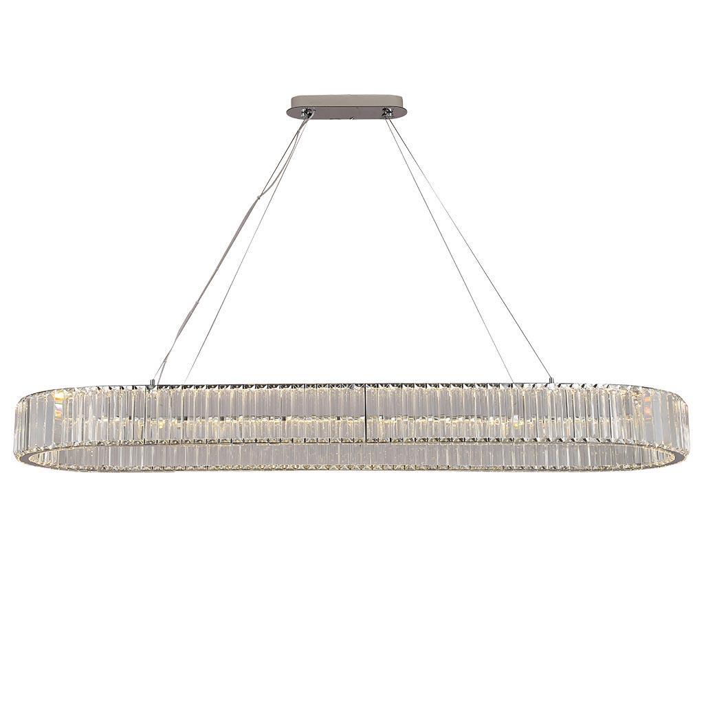 Изображение Подвесной светодиодный светильник Newport 8445/140 oval chrome М0065055