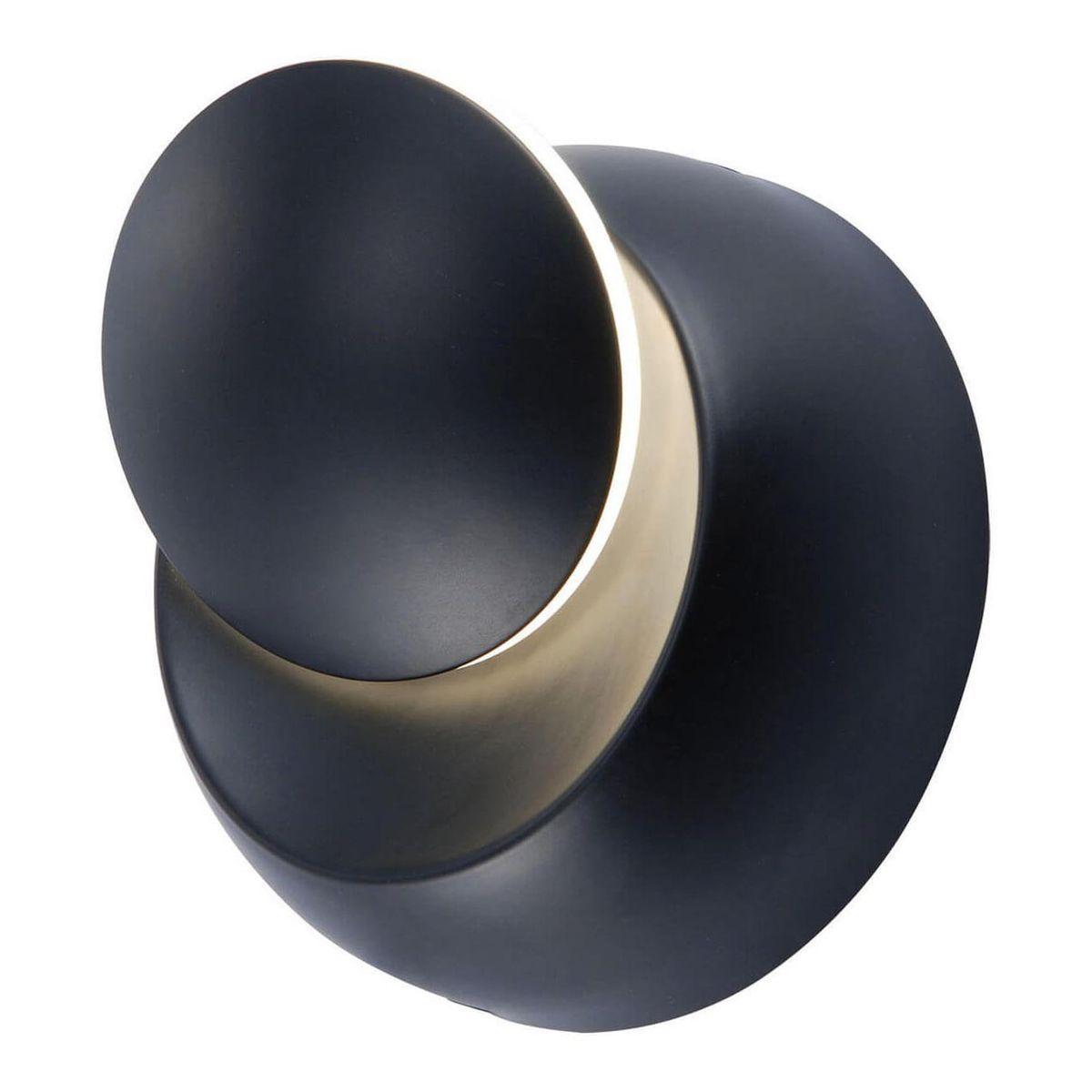 Изображение Настенный светодиодный светильник Elvan GW-6100-5W-WW-Bk