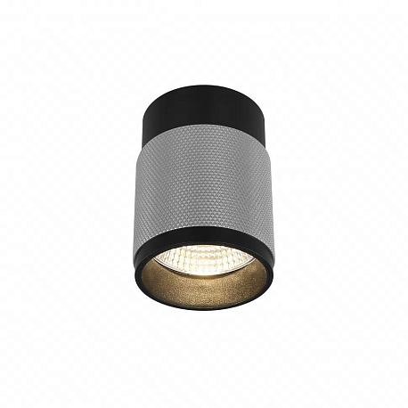 Изображение Потолочный светодиодный светильник iLedex Delta 1955-10W-3000K-36 BK+SL