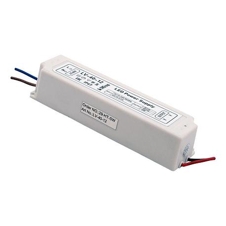 Изображение Блок питания SWG 12V 40W IP67 3A LV-40-12 000274
