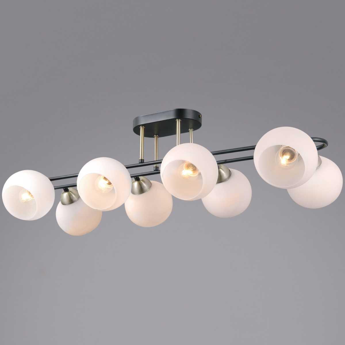 Изображение Потолочный светильник ILLUMICO IL0790-8CSQ-25 BK AB TRENTO