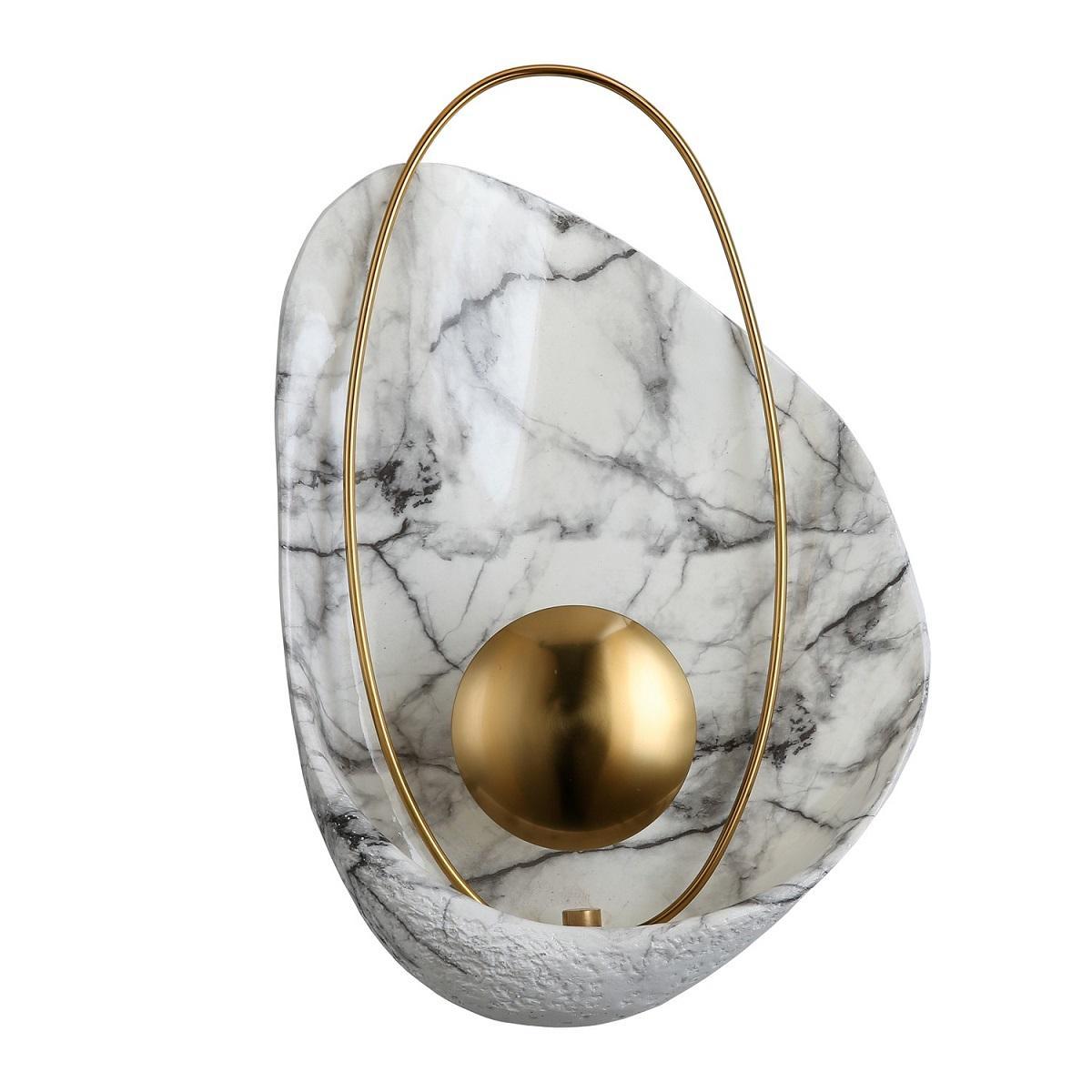 Изображение Настенный светодиодный светильник Gerhort G61355/1wWT+GD