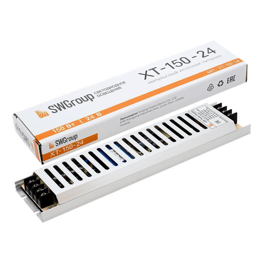 Изображение Блок питания SWG 24V 150W IP20 6,2A XT-150-24 003066
