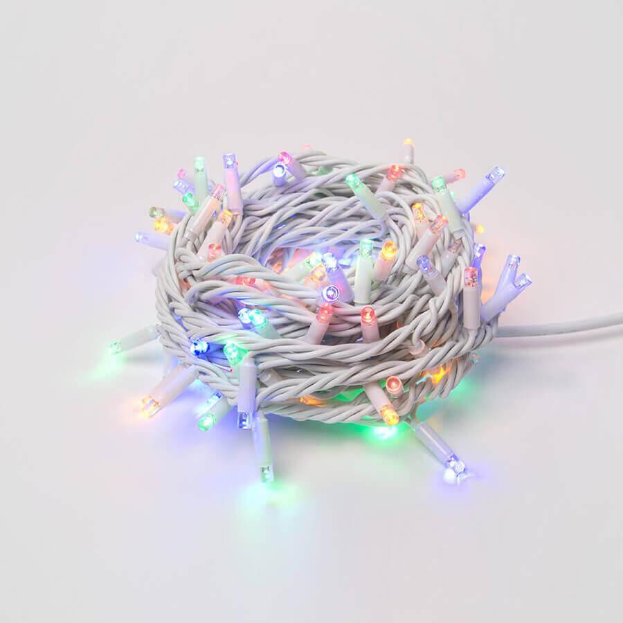 Изображение Светодиодная гирлянда Uniel 220V разноцветная с мерцанием ULD-S1000-120/TWK MULTI IP67 UL-00001353