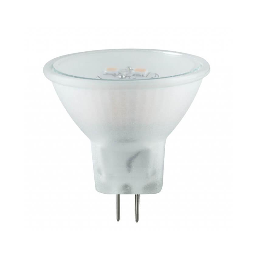 Изображение Лампа светодиодная рефлекторная GU4 2W 2700K полусфера прозрачная 28329