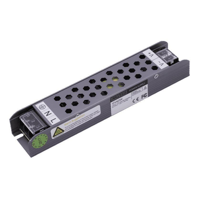 Изображение Блок питания SWG 12V 60W IP20 5A YA-60-12 002827