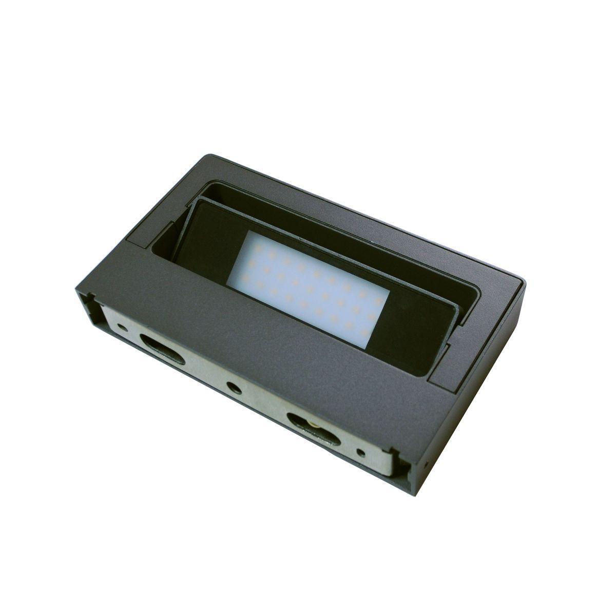 Изображение Уличный настенный светодиодный светильник Elvan PJ-1503/1-11W-WW-Gr