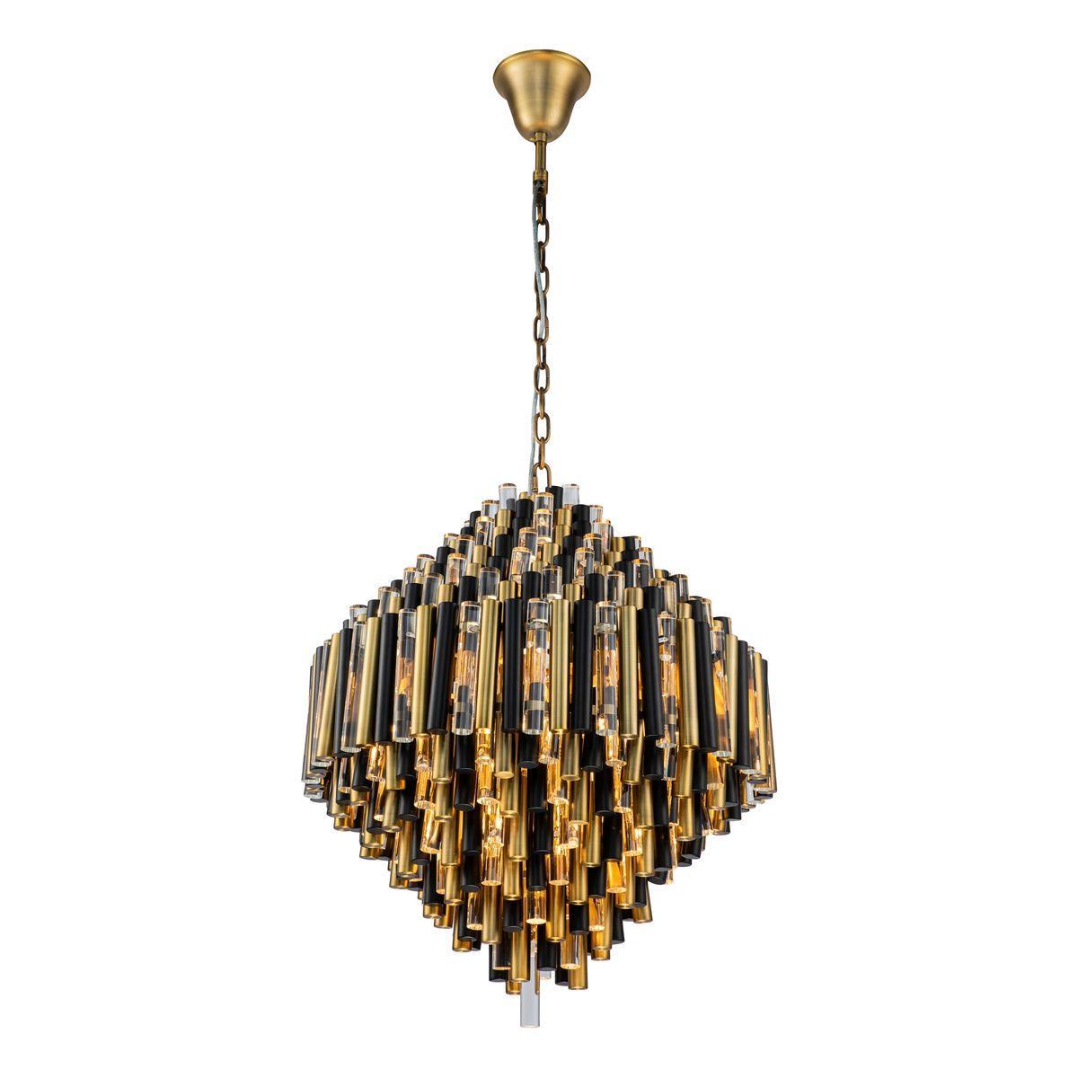 Изображение Подвесной светильник iLamp Tribeca 097D-12 Matt BronzeBlack