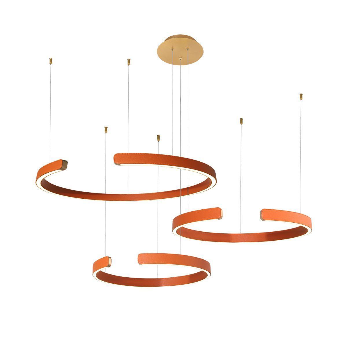 Изображение Подвесной светодиодный светильник Loft IT Ring 10025/3 Orange