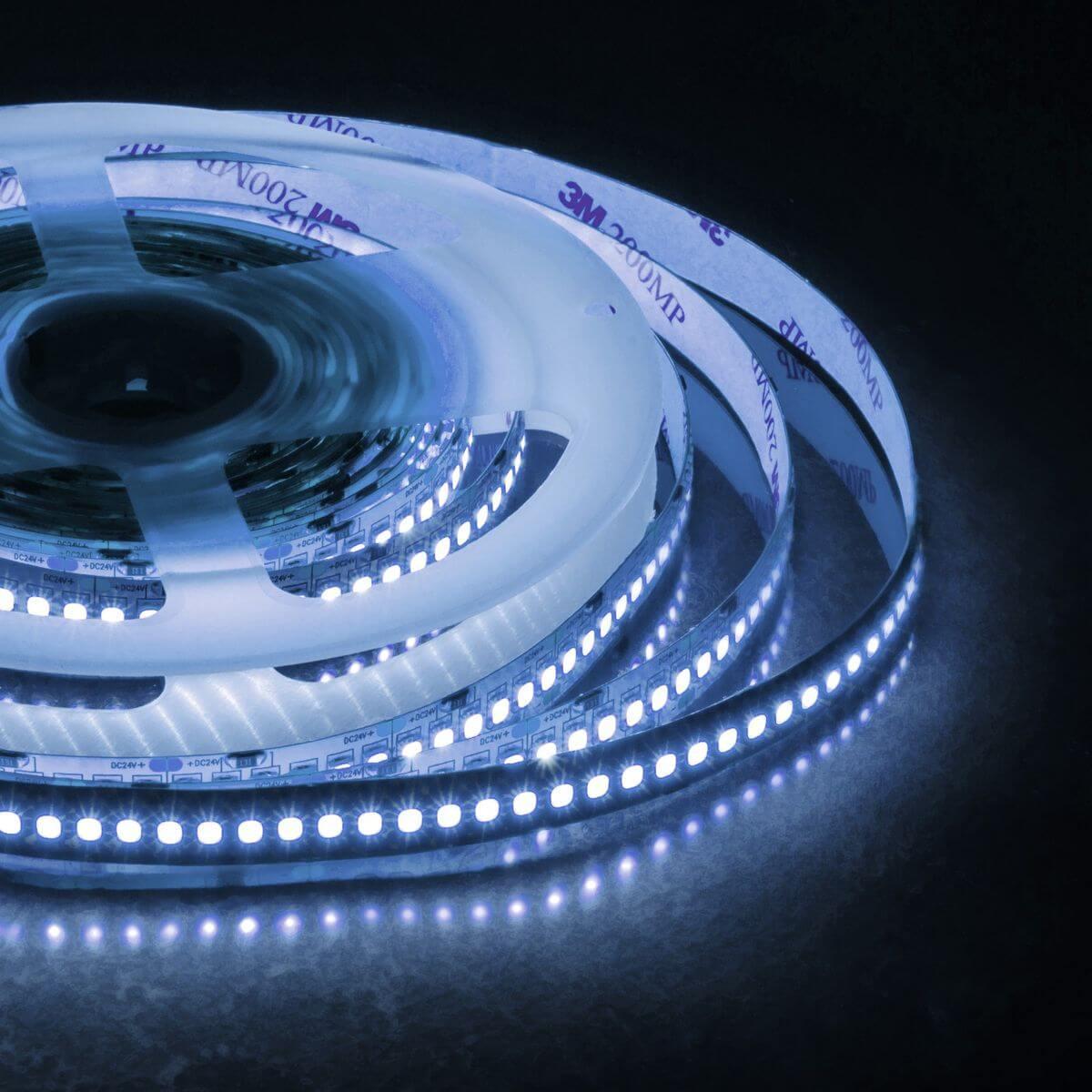 Изображение Светодиодная лента Apeyron 26W/m 240Led/m 2835SMD холодный белый 5M 302BL