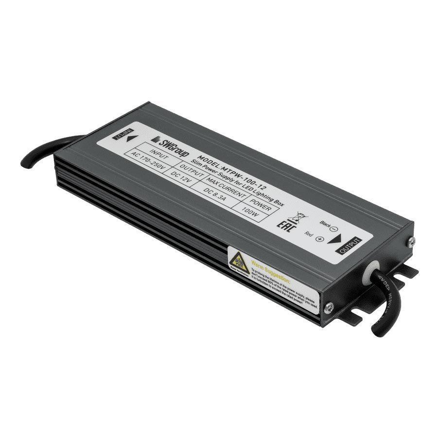 Изображение Блок питания SWG 12V 100W IP67 8,3A MTPW-100-12 001273