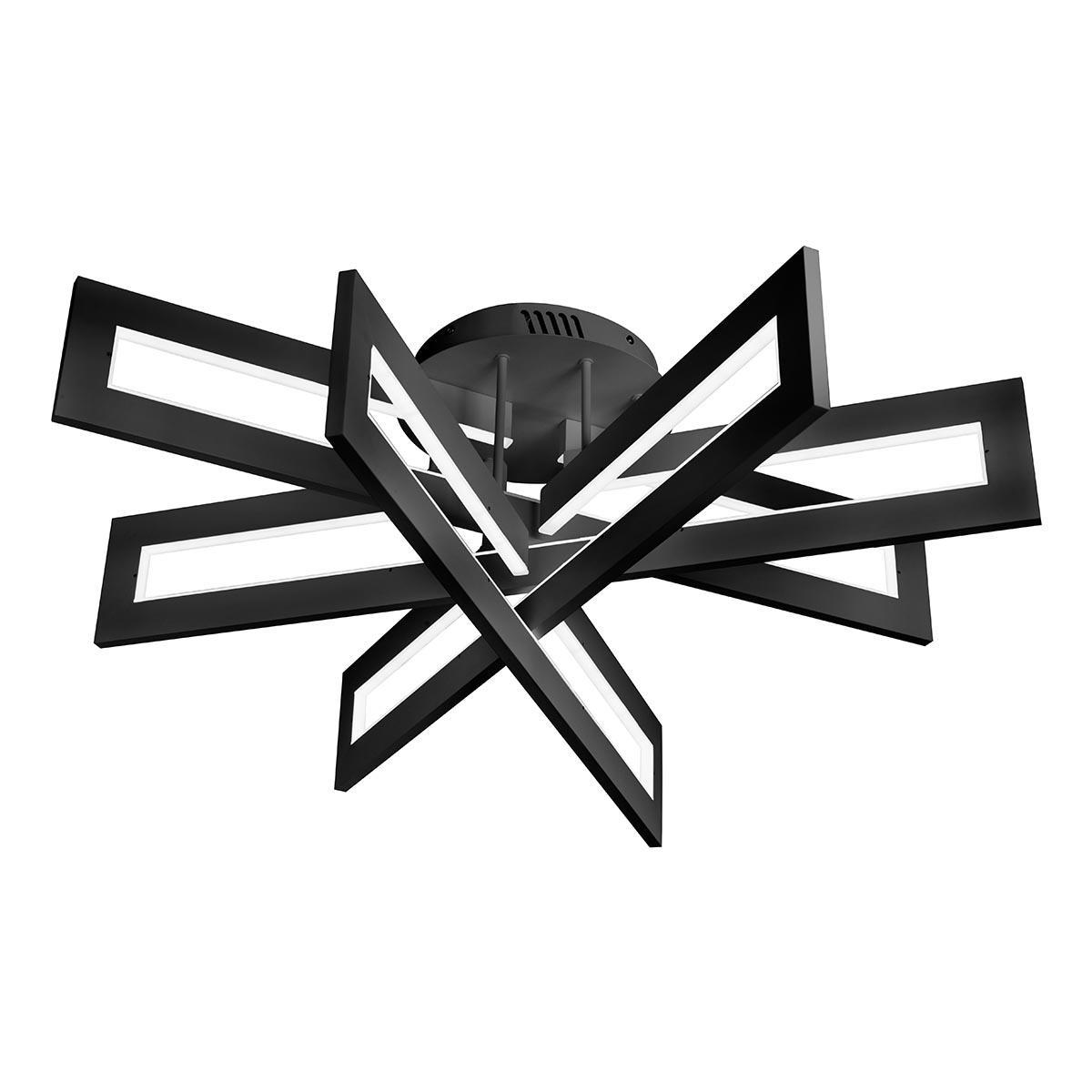 Изображение Потолочный светодиодный светильник iLedex Stalker 9082-R800-X 128W BK