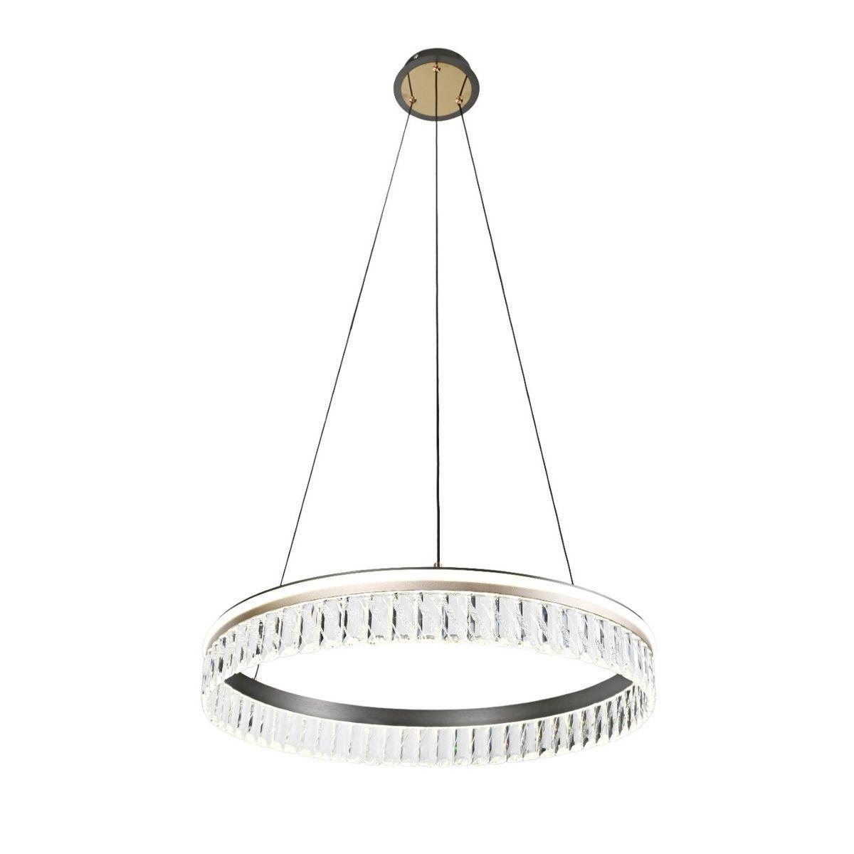 Изображение Подвесной светодиодный светильник Gerhort G52127/1P GR+TIGD CL