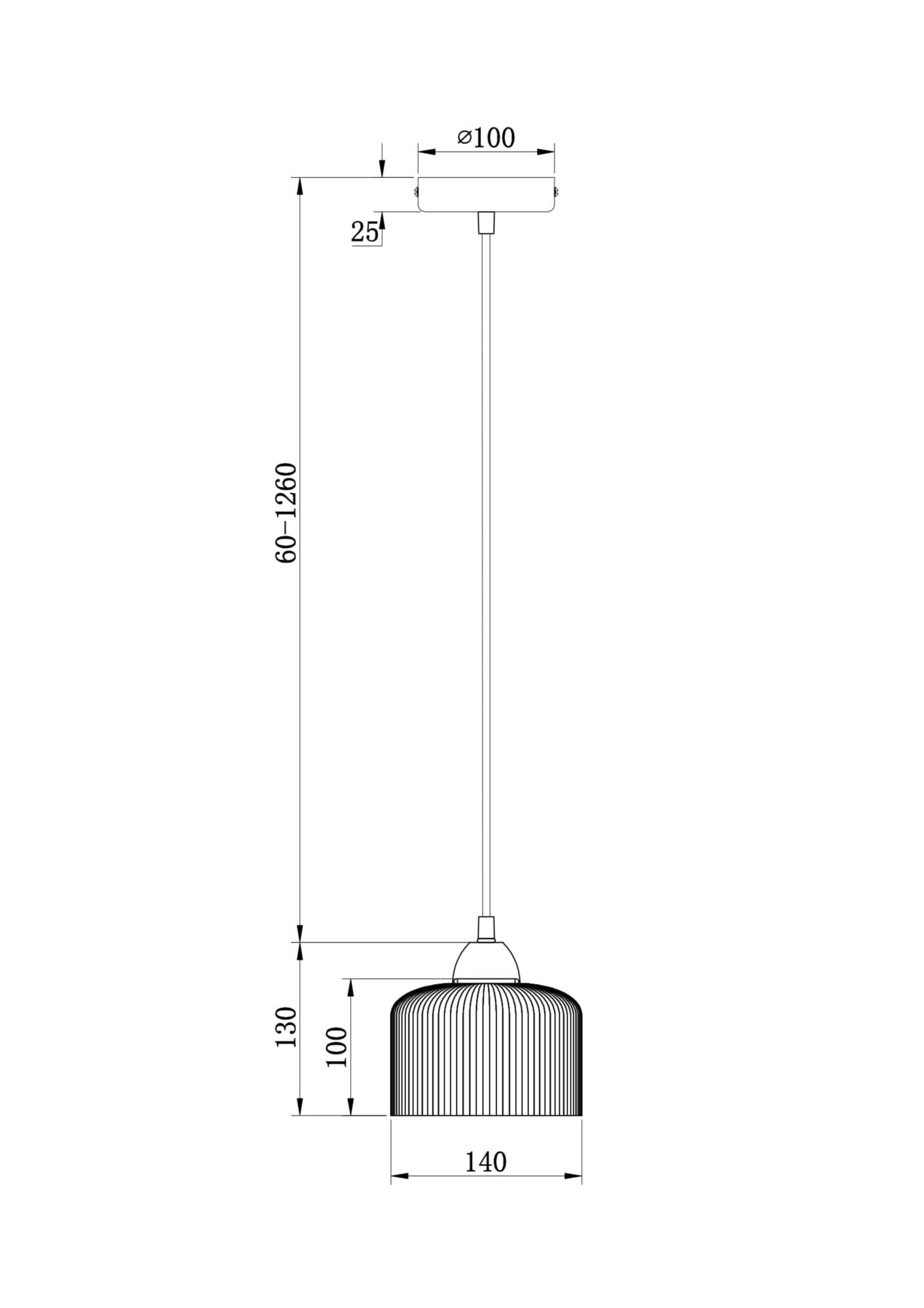 Изображение Подвесной светильник Freya FR9001PL-01GB