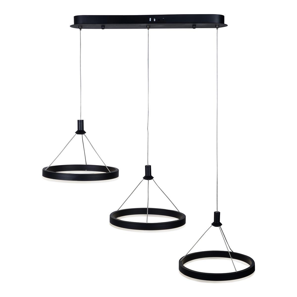 Изображение Подвесной светодиодный светильник iLedex Libra D075-3 BK