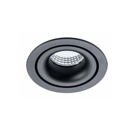 Изображение Встраиваемый светодиодный диммируемый светильник Italline IT02-008 Dim black