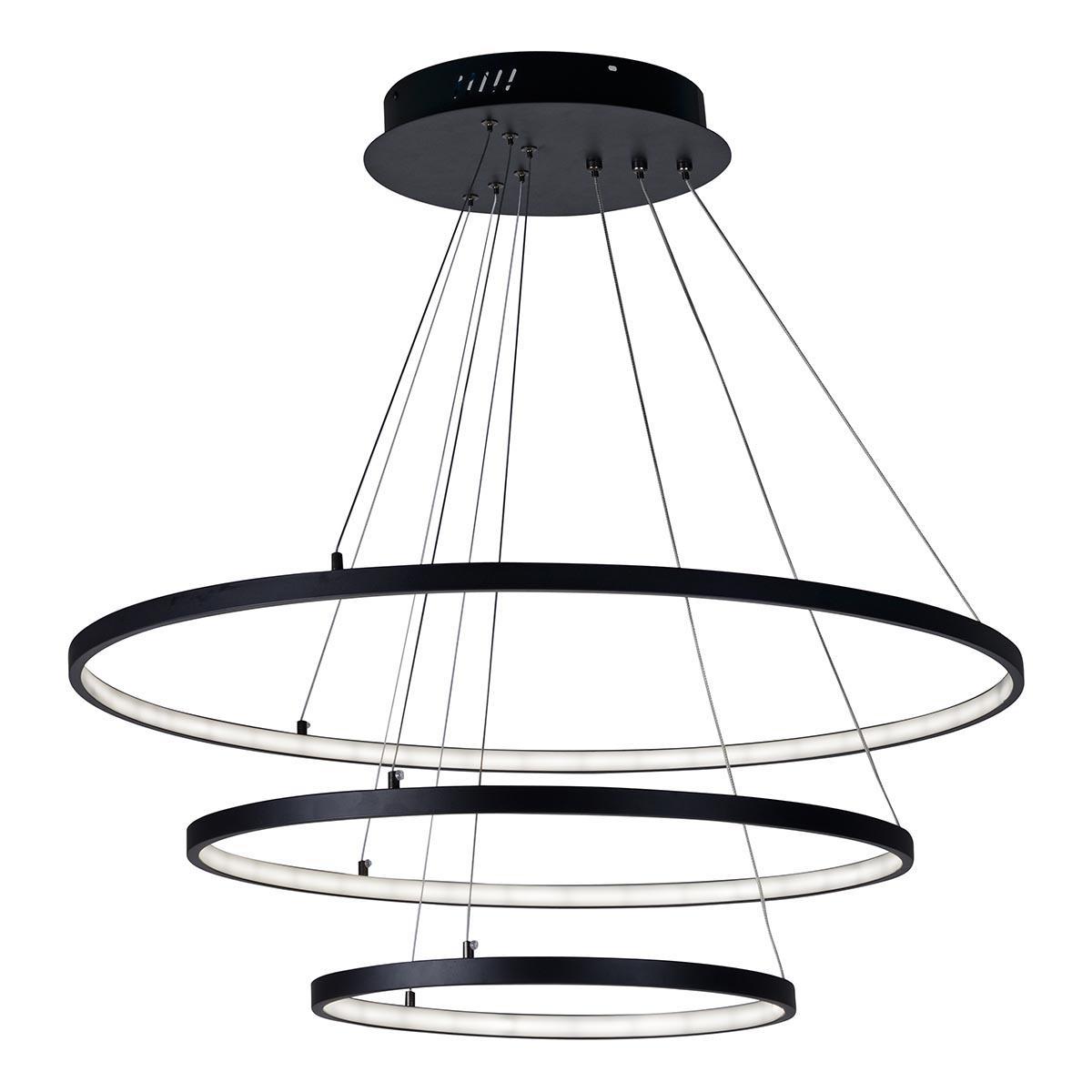 Изображение Подвесной светодиодный светильник iLedex Axis D098-3 (800X600X400) BK