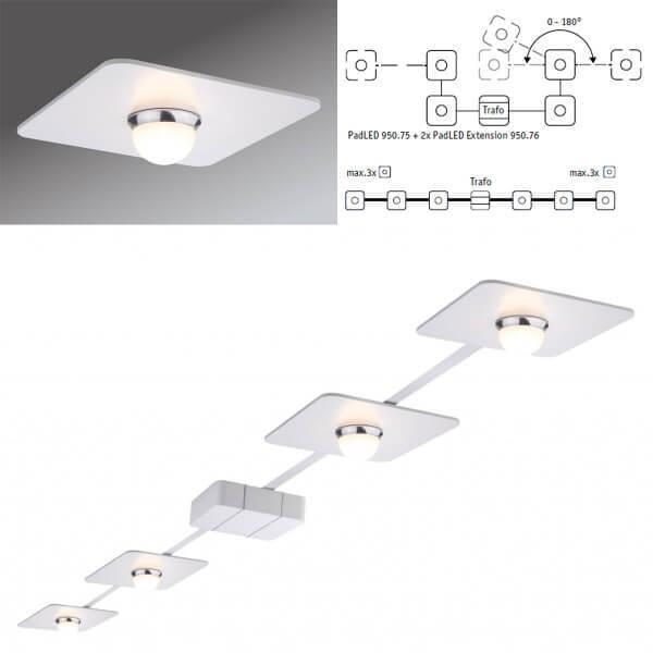 Изображение Потолочный светодиодный светильник Paulmann PadLed 95075
