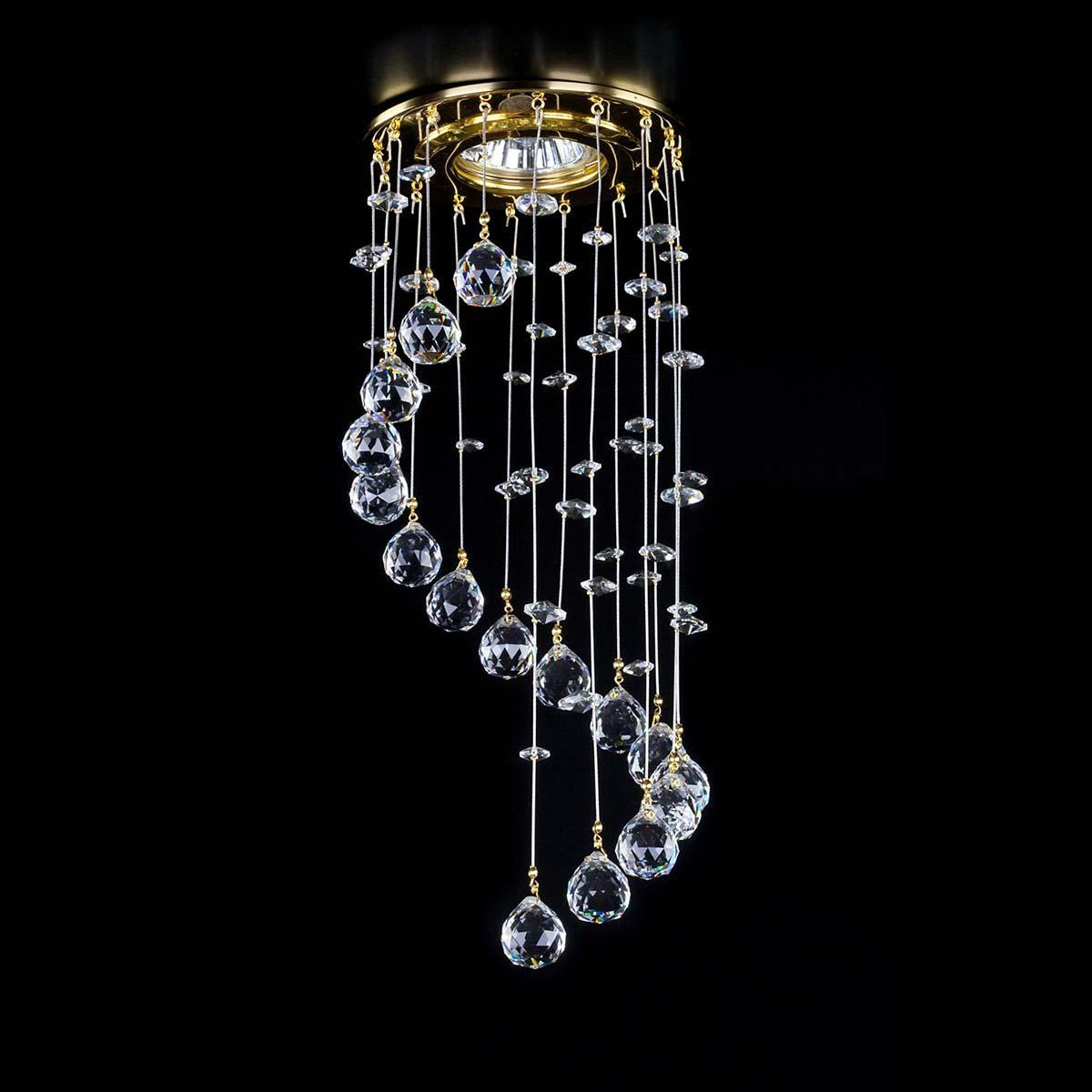 Изображение Встраиваемый светильник Artglass Spot 22 Chaos CE