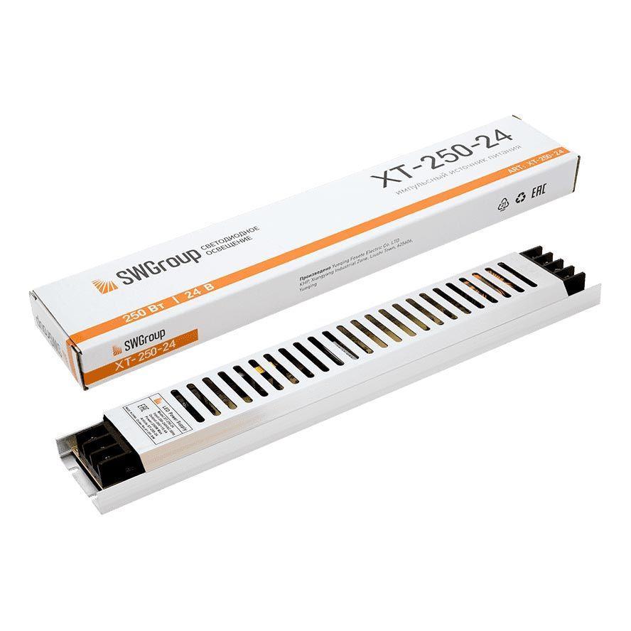 Изображение Блок питания SWG 24V 250W IP20 10,4A XT-250-24 003068
