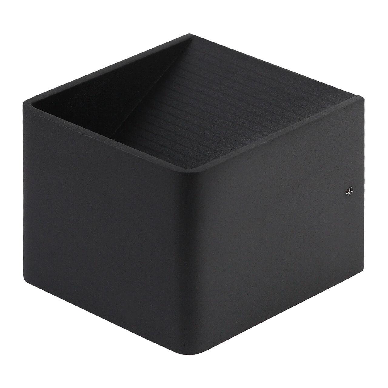 Изображение Настенный светодиодный светильник ЭРА Design WL3 BK Б0034598