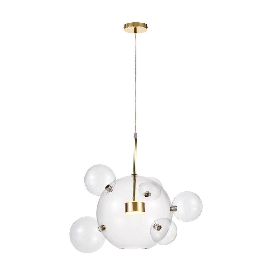 Изображение Подвесной светодиодный светильник Lumina Deco Neroni LDP 6016-5+1 GD