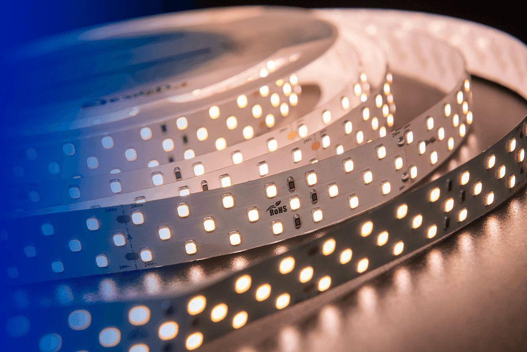 Изображение Светодиодная влагозащищенная лента DesignLed 24W/m 252LED/m 2835SMD теплый белый 5M 001493