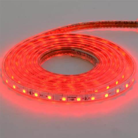 Изображение Светодиодная влагозащищенная лента Horoz 6W/m 60LED/m 5050SMD красный 50M 081-004-0001 HRZ00001220
