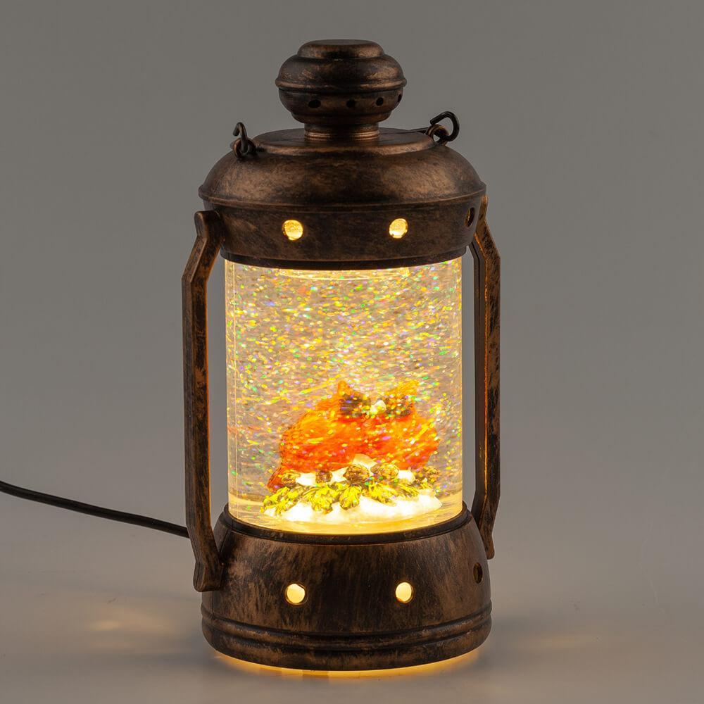 Изображение Светодиодная новогодняя фигура ЭРА ENGDS-12 Красный кардинал 1 LED Б0051944