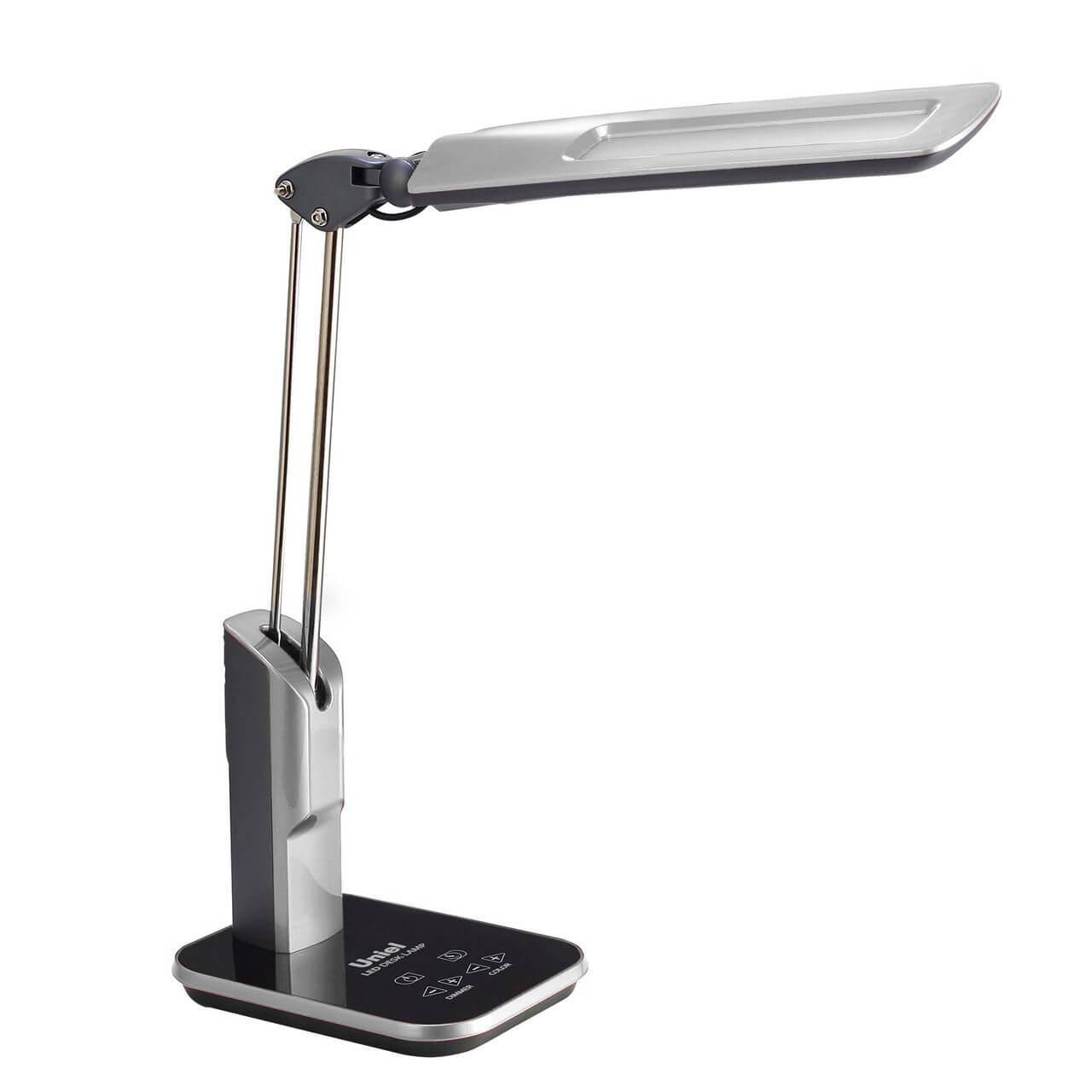 Изображение Настольная лампа Uniel TLD-515 Silver/LED/900Lm/2700-6400K/Dimmer 09106