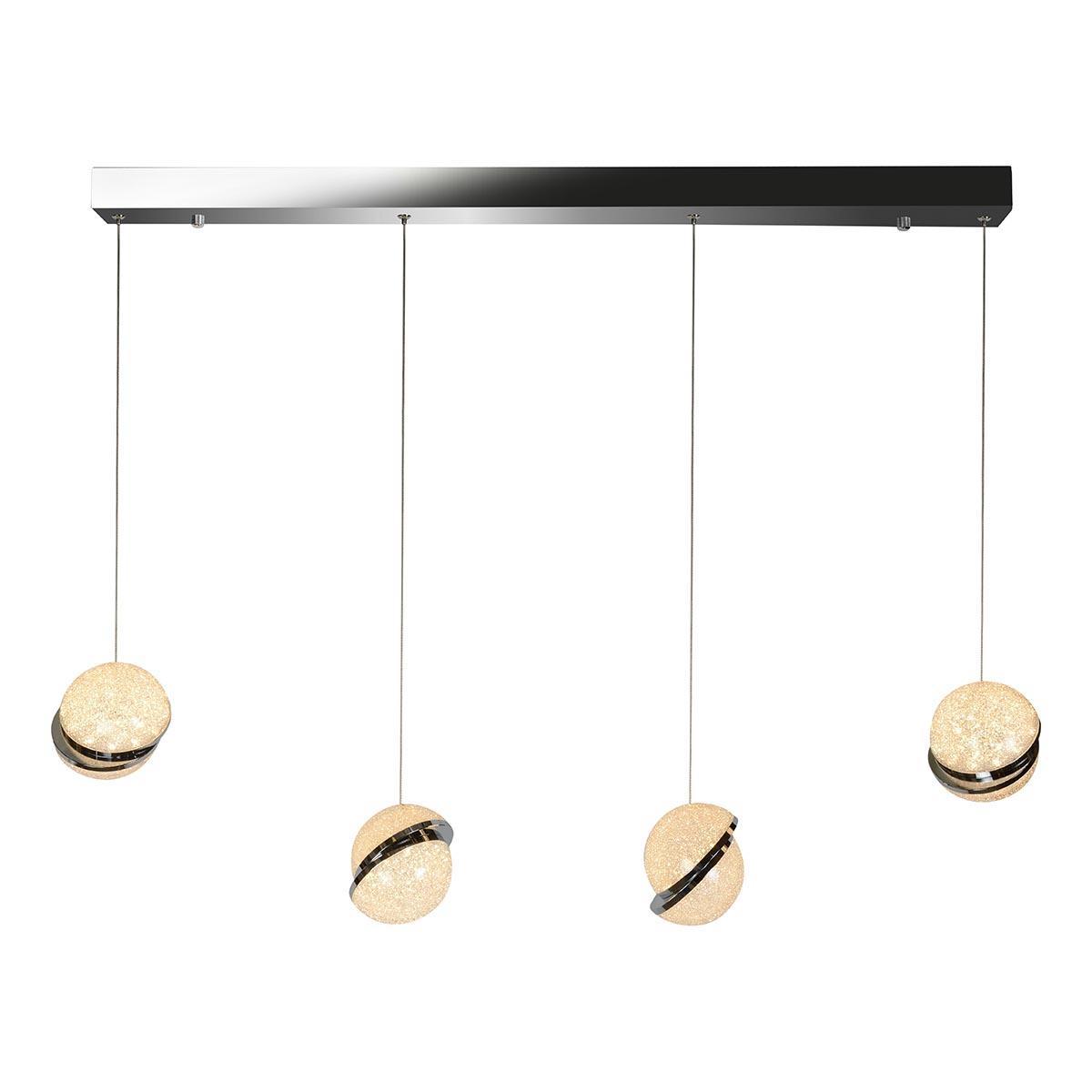 Изображение Подвесной светодиодный светильник iLedex CRystal Ball C4474-4L CR