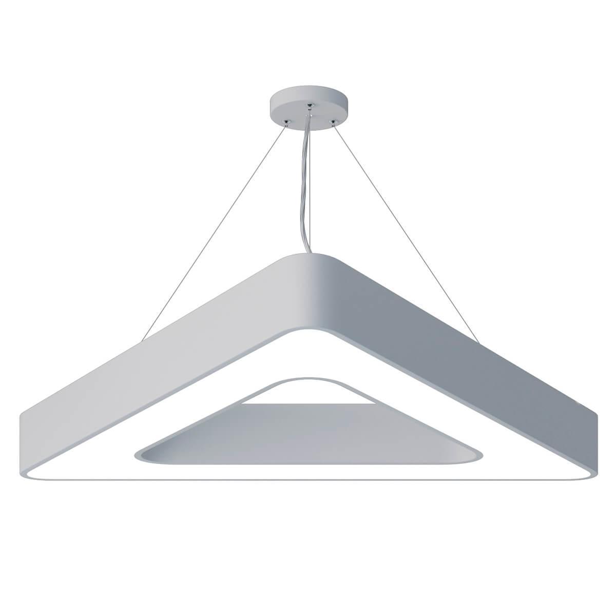Изображение Подвесной светодиодный cветильник Geometria ЭРА Delta SPO-154-W-40K-042 42Вт 4000К белый Б0050580