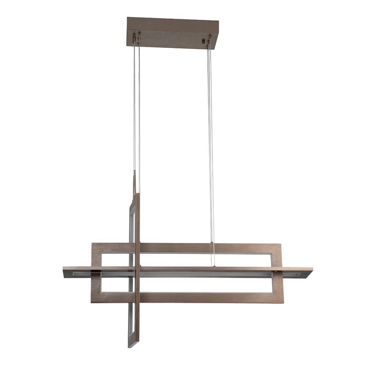 Изображение Подвесной светодиодный светильник Indigo Realta 14004/3P Brown V000009L