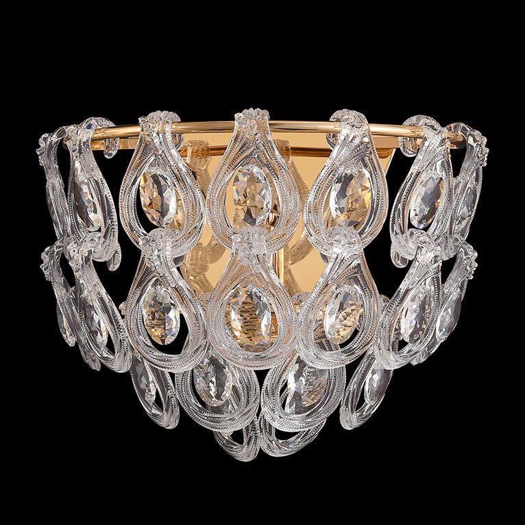 Изображение Настенный светильник Newport Acanthia 5253/A gold М0070025