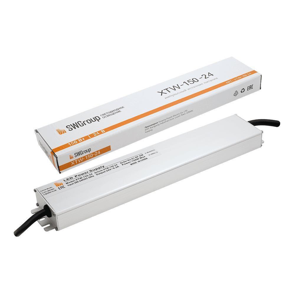 Изображение Блок питания SWG 24V 150W IP67 6,3A XTW-150-24 003073