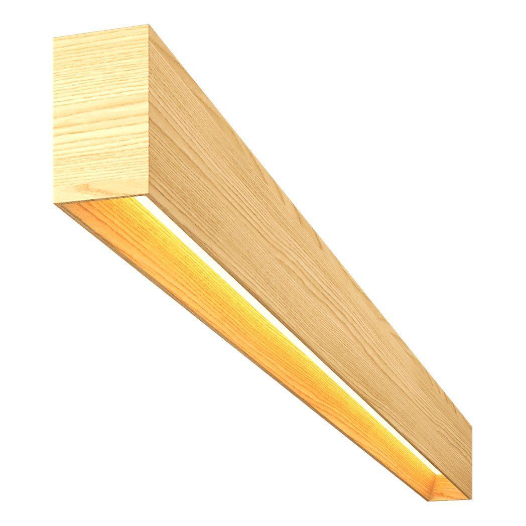 Изображение Подвесной светодиодный светильник Lumker Wooden W85-YASBEL-125 ясень белый 004013