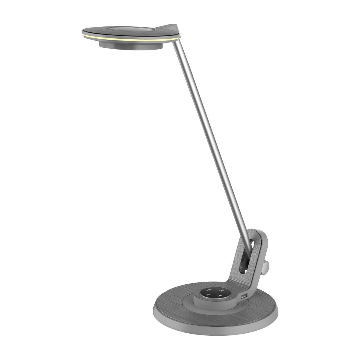 Изображение Настольная светодиодная лампа Gerhort BL1065 SILVER